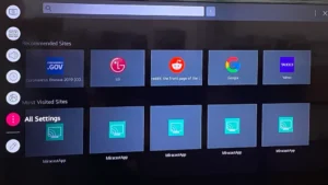 lg tv menu